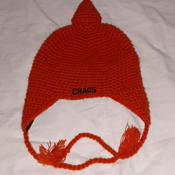 Chaos Monster Maniac Ear Flap‎ Knitted Hat - Picture 3 of 4